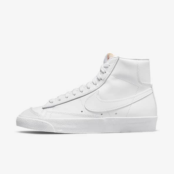 Nike high tops womens white clearance